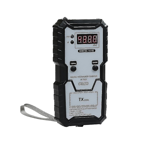 IR-frekvenstestare för bilnycklar 100m-1ghz 4-bitars digital elektronisk IR-frekvensmätare W {db}