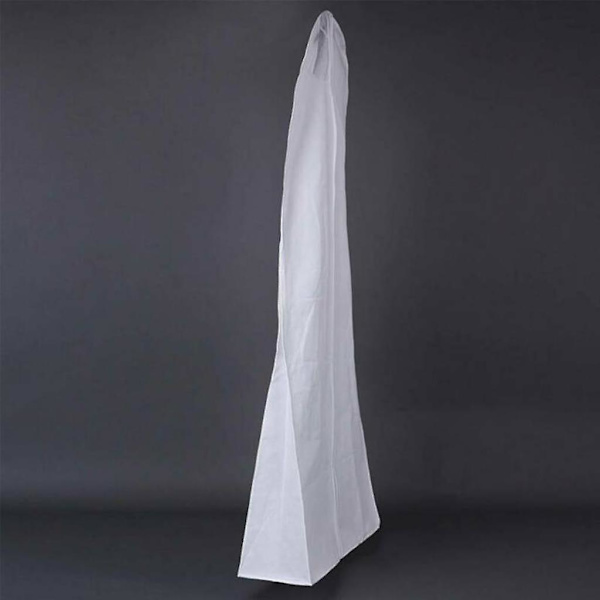 Pustematerial klespose for brudekjoler - Hvit - 180 cm