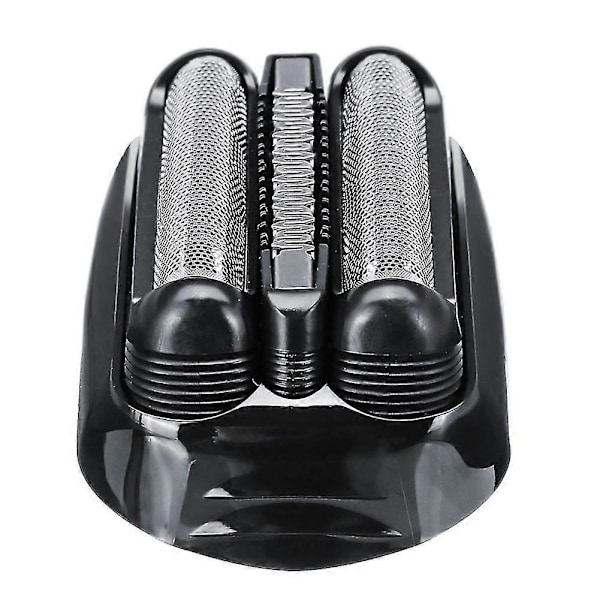 2 stk 21b Erstatningshode for Serie 3 Elektriske Barbermaskiner - Kompatibel med 301s, 310s, 320s, 330s, 340s, 360s, 3010s, 3020s, 3030s db blacksilver