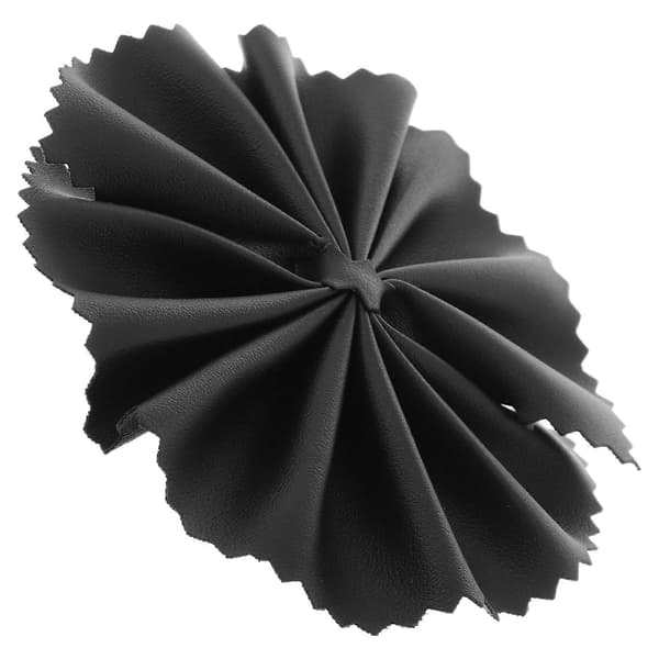 Smykkedisplay Ringholder til dekoration Elegant sort PU ringdisplay[DB]