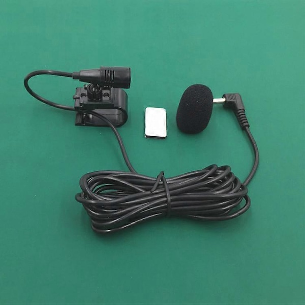3,5 mm Bilradio Stereo Mikrofon Bluetooth Fordon Extern Mikrofon för GPS-spelare Aktiverad Ljud [db] as show