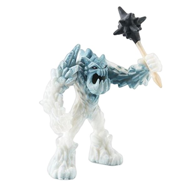 Monsterfigurer Olika Vattenkrabba Bläckfisk Isdemon Nötkreatur Svart Panter Monstermodell PVC Mytisk Djurstatymodell Barn [DB] C
