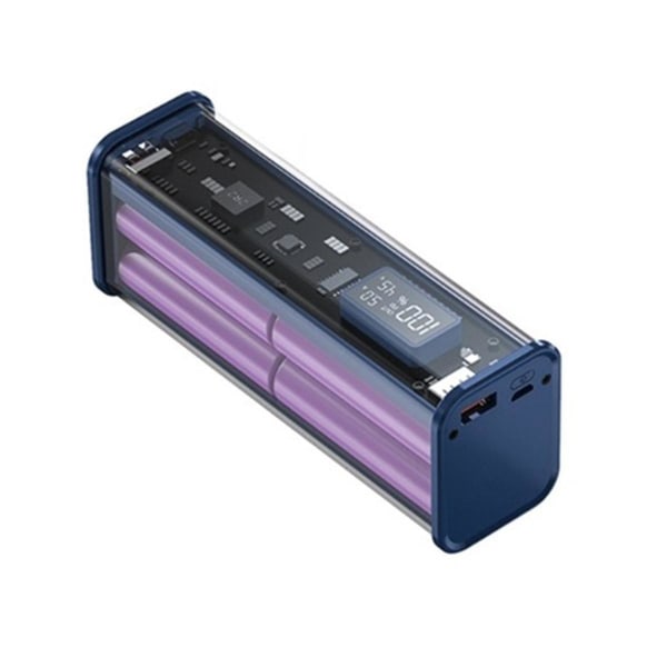 Pd22.5w DIY case Case för 8st 18650 Polymer 20000ma batteriladdning
