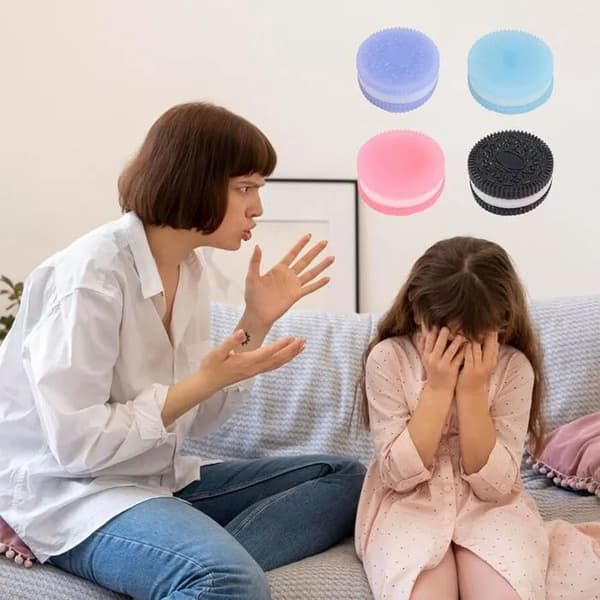 Oreo Stressaflastningslegetøj - Lindrer stress - Ultrablødt - Dekompression (DB)