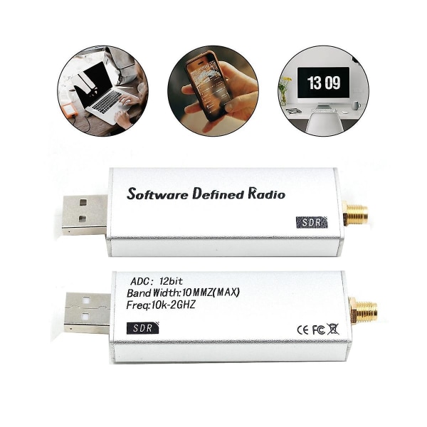 SDR-mottakermottaker RSP1 SDR 10 kHz til 2 GHz USB-grensesnitt Definert radio for radiosending [DB]