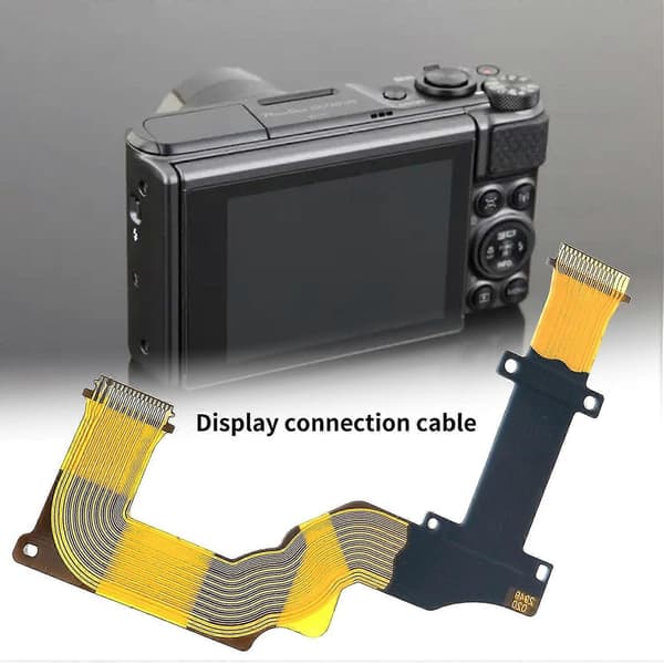 LCD Flex-kabel professionelle rustfrie reparationsdele aksel roterende digitalkamera skærm Fle[DB]
