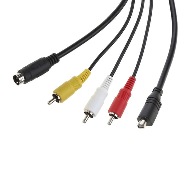 Høj kvalitet Mini Usb til 3 Rca kabel til Sony Handycam Camcorder Dcr-dvd, Dcr-hc, Dcr-sr, Dcr-sx, Dev, Hdr-cx, Hdr-hc