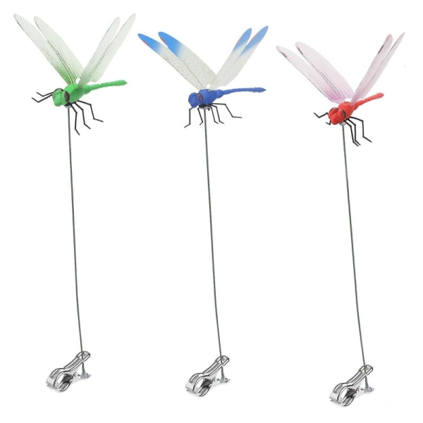 (Set med 3) Dragonfly Wingman Clip-On naturligt & ekologiskt koncept Hjortar och hästfluga avskräckande, 100 % ny DB
