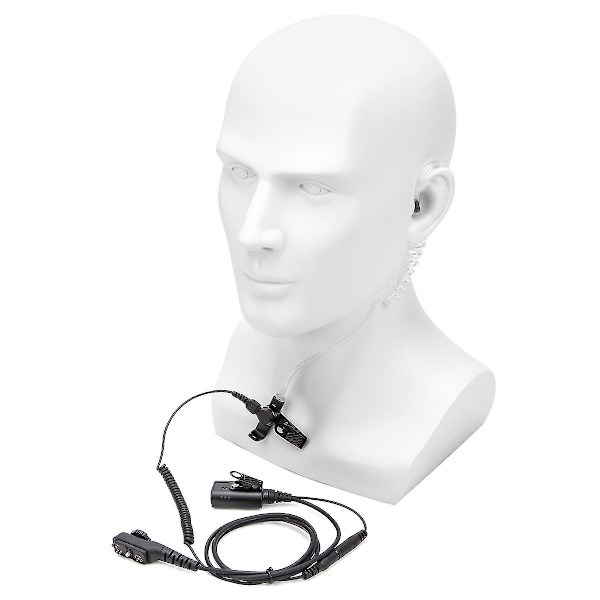 Walkie Talkie Headset Öronsnäcka Mic För Hytera Hyt Pd700 Pd700g Pd702g Pd705g Pd752 Pd780 Pd782 {DB
