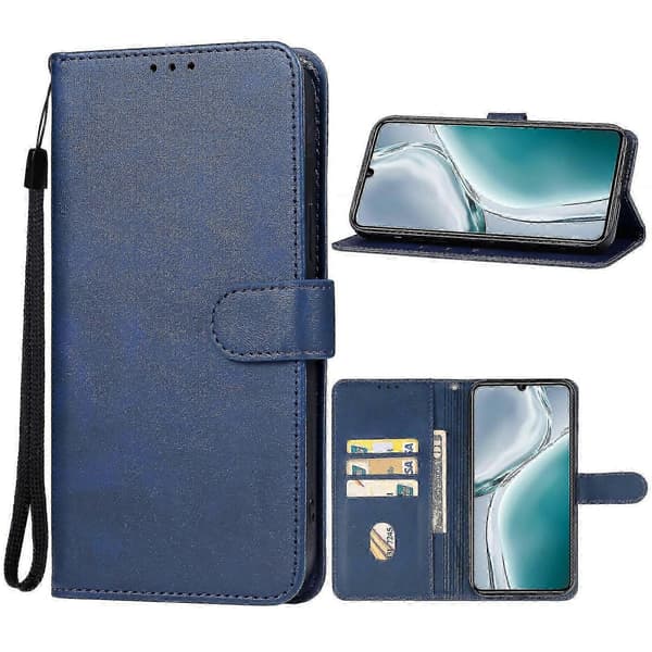 Lærtelefondeksel til OUKITEL C50 [DB] Blue