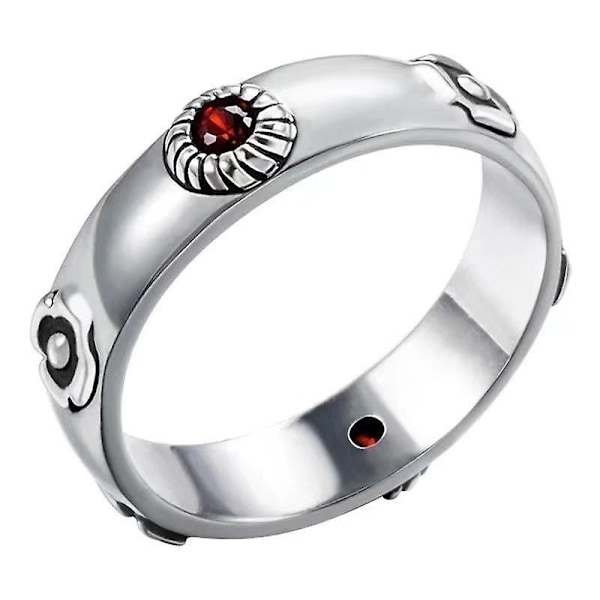 Anime Howl's Moving Castle Cosplay Ring Hayao Miyazaki Sophie Howl Kostumer Unisex Metal Ringe Smykker Prop Tilbehør Gave (FW) 1Pcs Red A