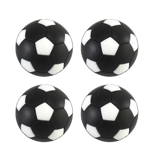 4 stk. 36mm Fodboldbord Fodbold Fodbold Fussball Indendørs Spil Bold Sæt db