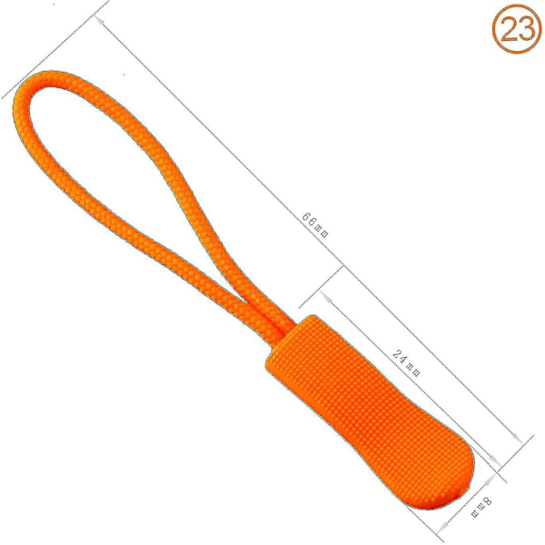 10 stk. Udskiftningslynlås Orange Lynlås Snoreforlænger [DB] Grey