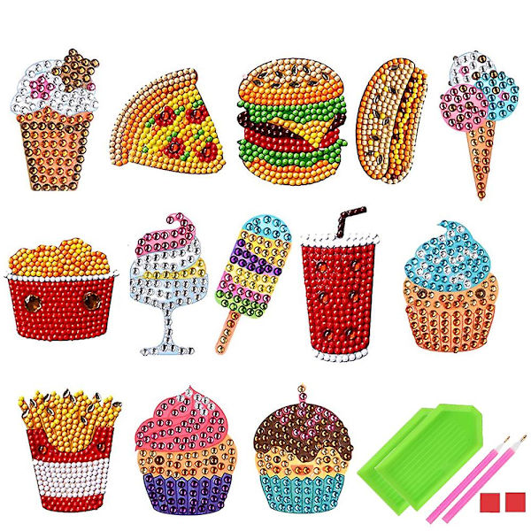 5d Barn Diamantmålningssticker Kit, Diy Art Craft Djur Fjäril Diamantmålning, Diamantmålning Efter Nummer För Barn Vuxna Nybörjare - Kul Och