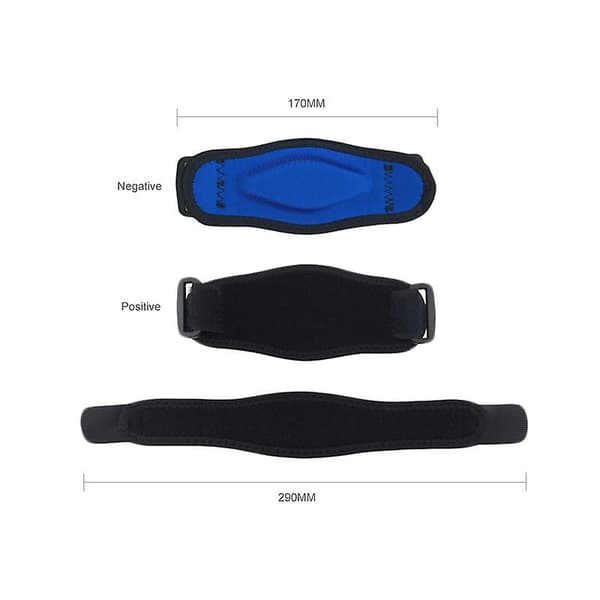 Justerbart tennisarmbågsstöd black