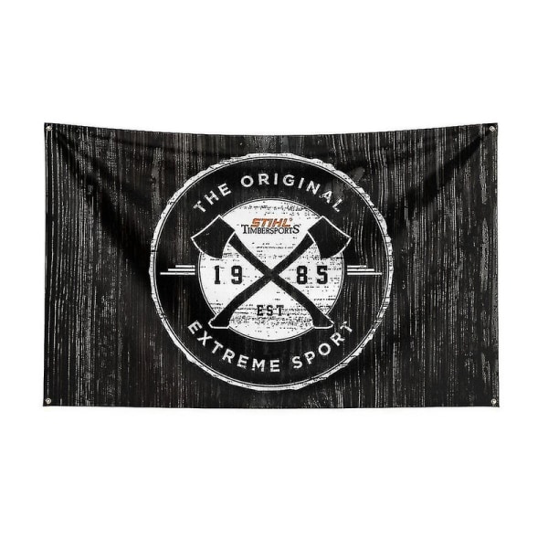 3x5ft Stihl Timbersports Series Flag Polyester Digital Printing Banner Til Dekoration DB J0487 60 x 90cm