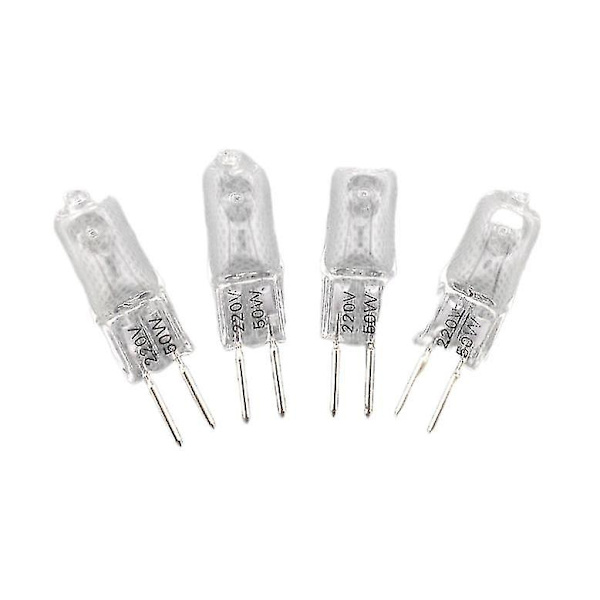 5 kpl 220v G5.3 35w/50w kanta halogeeni Jc-tyyppiset polttimot keltainen valo [DB] 50W
