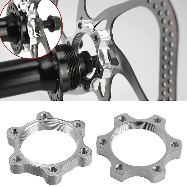 Skivbroms Centerlock Navadapter Rotor 6 Bult Cykel Mountainbike 48mm