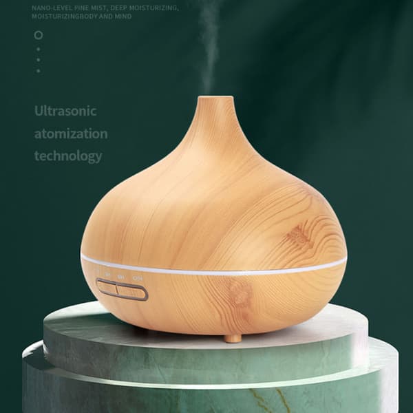 500 ml bærbar ultralydluftfukter kjølig tåke aroma/eterisk oljediffuser aromaterapi (DB)