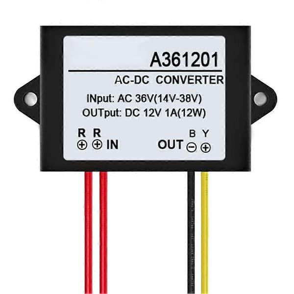 AC 36V til DC 12V Mini Bærbar Strømforsyning Konverter Regulator Adapter Modul [db] 3A