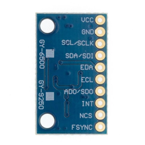 Mpu-9250 -9250 9-akset sensor modul I2c/spi kommunikation Thriaxis gyroskop + Triaksial accelerome [db] Blue