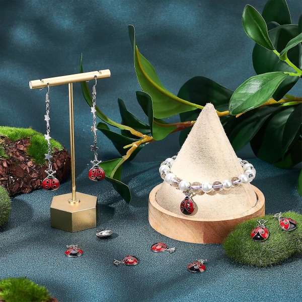 Ladybug Charms For smykkefremstilling: Charms Supplies for smykkeprosjekter