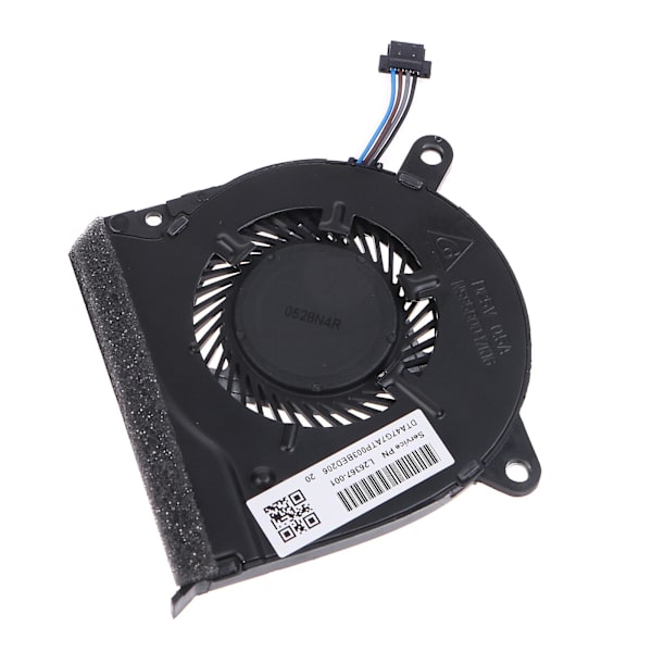 Notebook CPU Køleblæser til DC 5V 0.5A Radiator til HP 14-ce Serie Blæser L26367- [DB]