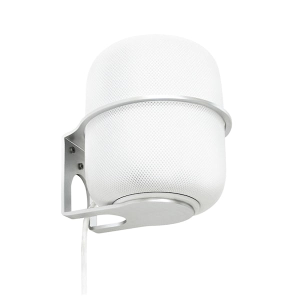 Seinäteline Apple HomePod2 Smart Audio -kaiuttimelle, tukeva metallinen seinäteline [DB] White