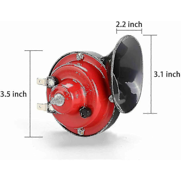 300db Super Tog Horn 12v 300db Super Tog Horn For Lastebiler Suv Bil Båt Elektrisk Horn Motorsykler Høy Tog Horn db