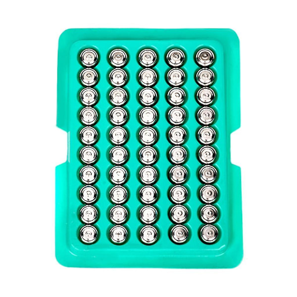 50/100 kpl AG13 nappiparisto LR44 nappiparisto MP3-soittimet Lelukello Laskin Sinkki-mangaaniparisto 1,55 V[DB] 50 pieces