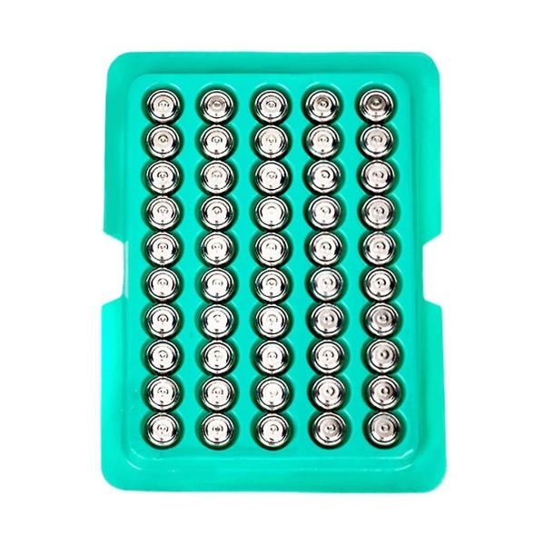 Paket med 50/100 Ag13 knappcell Lr44 knappbatteri Mp3-spelare Toy Watch Miniräknare Zink Mangan Batteri 1,55v[DB] 50 pieces