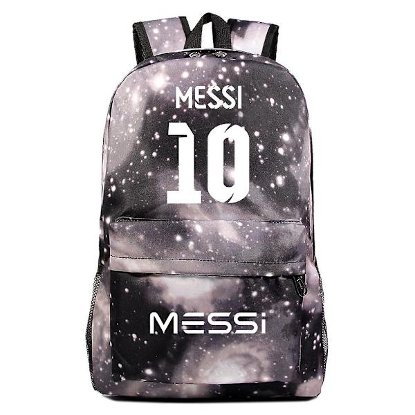 Jalkapallon supertähti Messi -reppu - Lasten koulu, matkat, kannettava tietokone, teinit - Miehet, naiset, opiskelijat - Mochilas, Totes DB 1