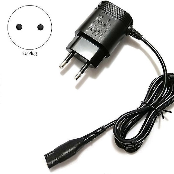 Lämplig för rakapparat, A00390 Laddare Strömkabel Adapter EU-kontakt [DB]