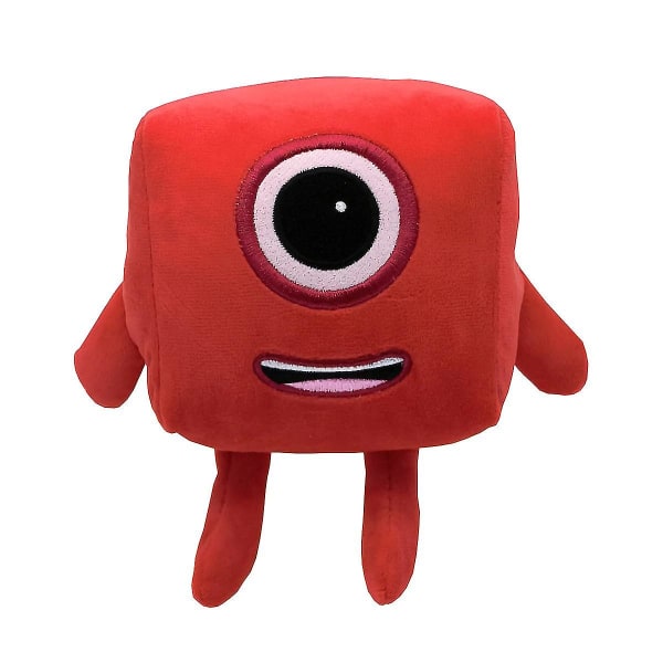 Numberblocks plyslegetøj pædagogisk blødt udstoppet tal blokke dukker gaver [DB] 1
