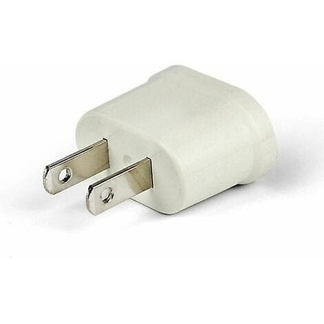 Fei Yu 3PCS FR til US Adapter Converter Europeisk Plugg til Amerikansk Plugg for Plugging [DB]