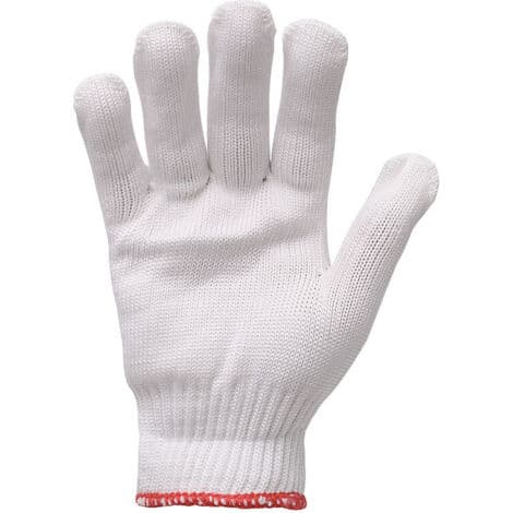10 stk bomullshansker, arbeidshansker, egnet for hagearbeid (M:21cm)[DB]