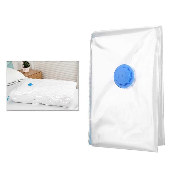 Lufttæt opbevaringspose Pladsbesparende Vandtæt til tøj puder 100x70cm Rektangulær stil 1 stk [DB]