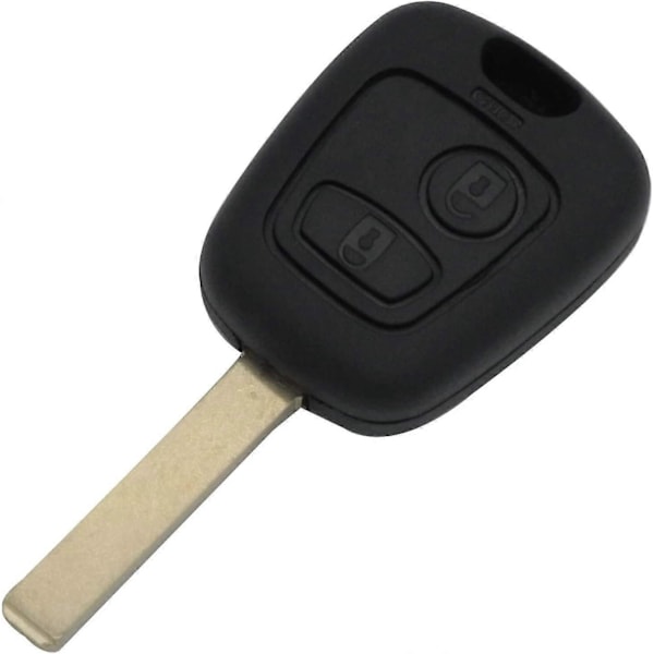 Komplett nøkkel med elektronikk for programmering Plip Peugeot 107 207 307 407 106 206 306 406 Citroen C1 C2 C3 C4 C5 C6 C8 Xsara Saxo Berlingo [db]