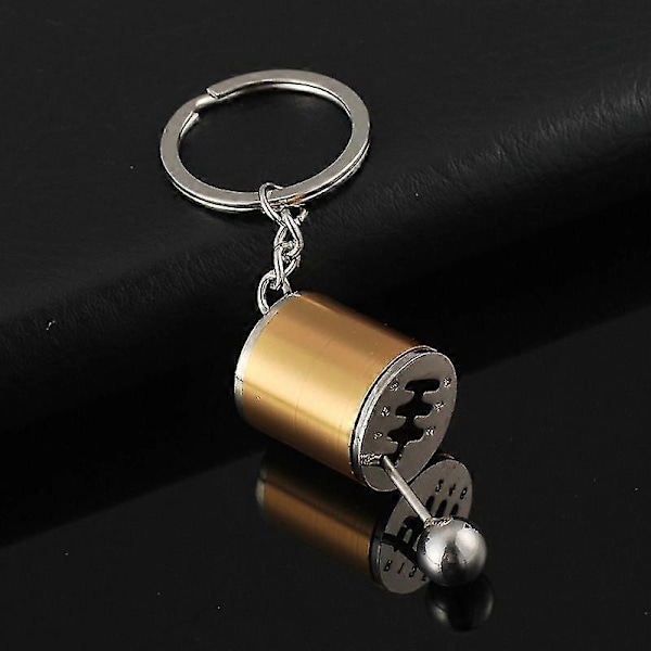 2 st Mini Bil Växelspak Fingertoppsleksak Simulering Automatisk Växellåda Leksak Manuell Växel Anti-stress Fidget Leksak Lämplig För Pojke Db gold