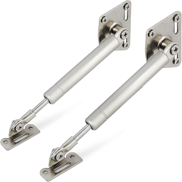 100n/22lb Gasfjäder Mjukstängande Gångjärn, Långsam Sänkning Lock Locket Håller Långsam Öppen Falldörr Flik För Kökskåp Skåp Skrivbord, 2 Pack db