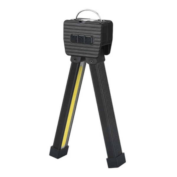 Magneettinen kuntosalilamppu LED-työvalo magneettijalustalla retkeilyyn [DB] Black