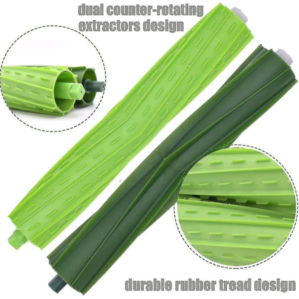 Hovedbørste Rullebørste Kit For Irobot Roomba I7 I7+ I7 Plus E5 E6 E7 [DB]