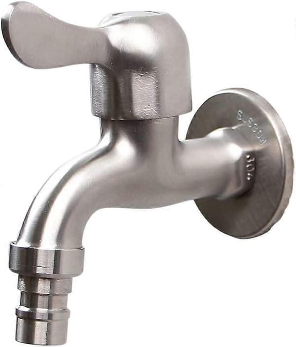 304 Rostfritt Stål Kran 1/2' Flödeskran [DB]