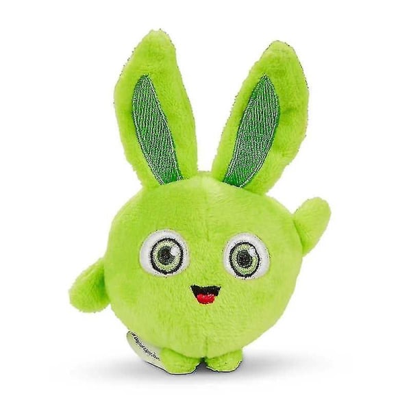 Søte regnbue Sunny Bunnies utstoppede dyr kanin plysjleker for nyfødt baby plysjdukke for jenter gutter barns feriegave [DB] purple