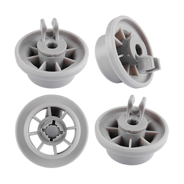 4-pack Lämplig för Bosch Siemens Neff 165314 Diskmaskinstillbehör Hjul [DB]