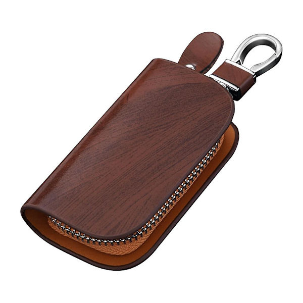 Läderfodral för bilnyckelhållare DB Brown X