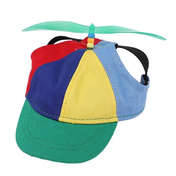 Lemmikkieläinten Hattu Värikäs Lemmikkieläinten Potkurikorkki Ihastuttava Auringonsuojainen Hengittävä Koiran Baseball-Hattu Kesä Ulkoiluun { DB} Green M