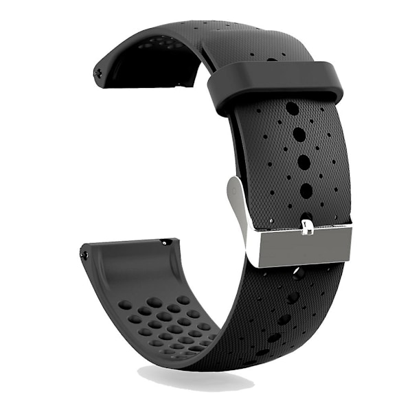 Säädettävä ranneke Polar Vantage M -älykellolle, urheiluranneke silikasta [db] Black
