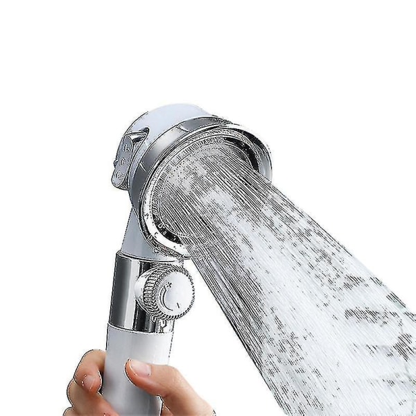 Duschhuvud Kraftigt tryck Handhållen dusch badrumstillbehör