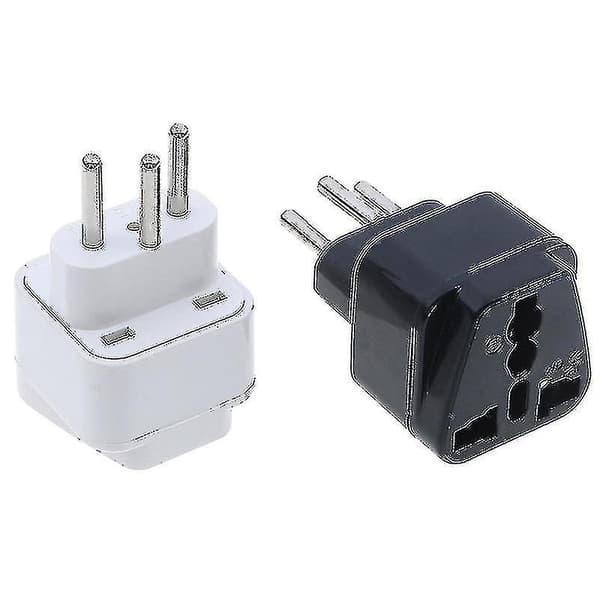 Universal UK/US/EU til Schweiz Schweiz AC Strømstik Rejseadapter Konvertere db Black